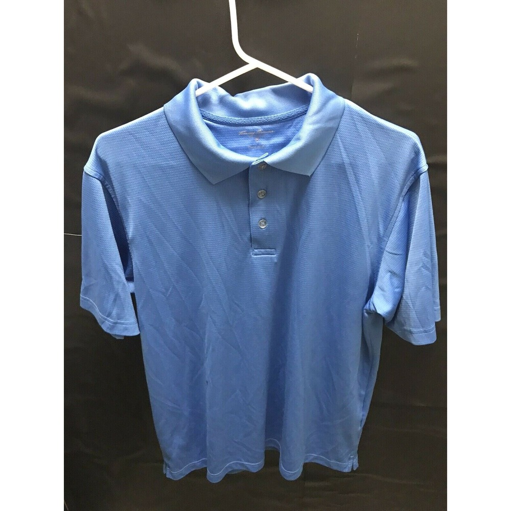 Tommy Armour men's polo shirt short sleeve blue breathable Dri Logic M solid